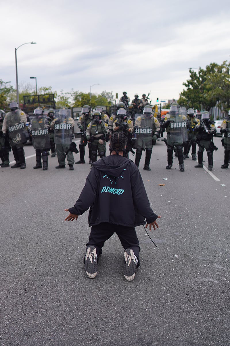 Black Lives Matter protest LA