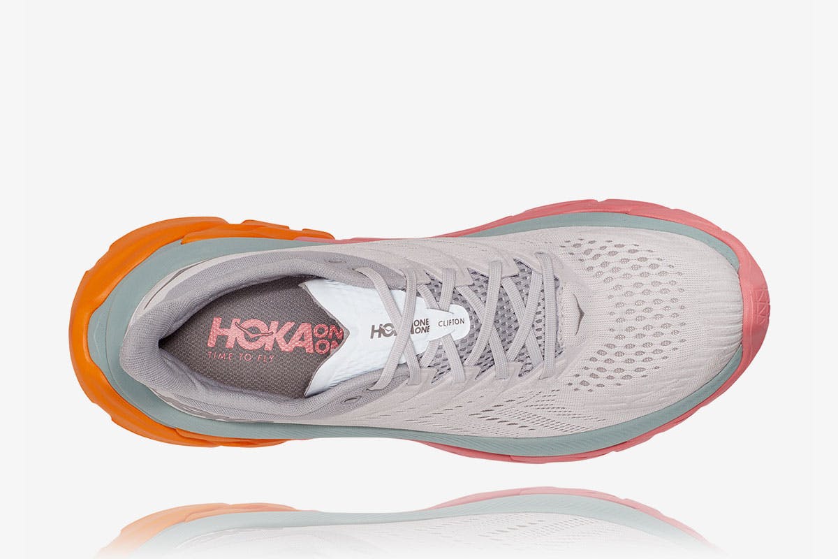 hoka one one clifton edge sneaker product shot