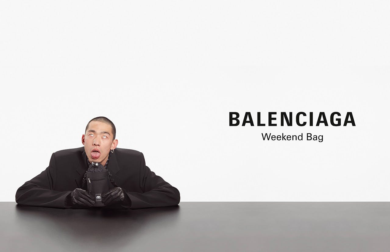 Balenciaga's SS20 campaign for accessories