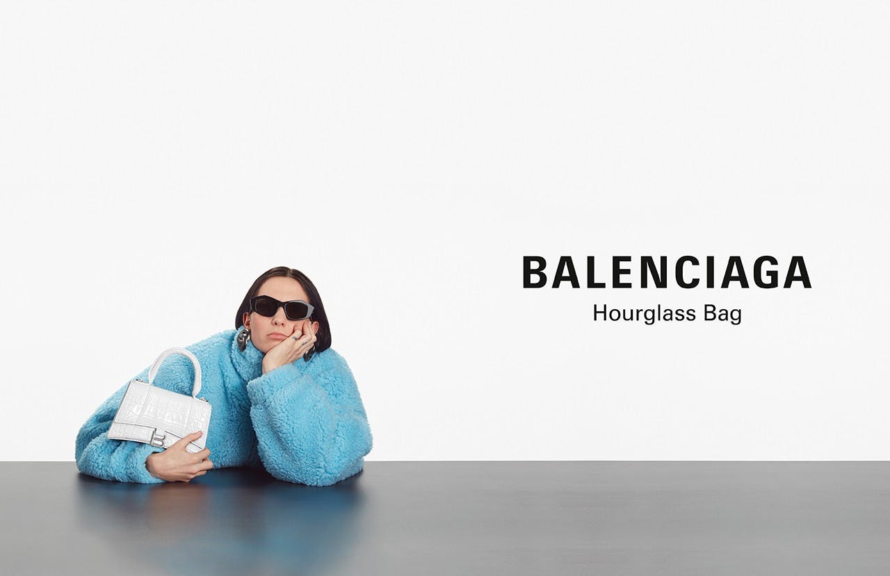 Balenciaga's SS20 campaign for accessories