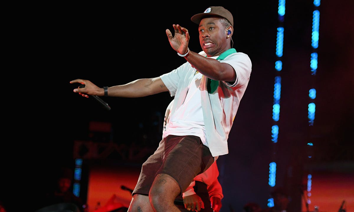 Tyler the Creator performing