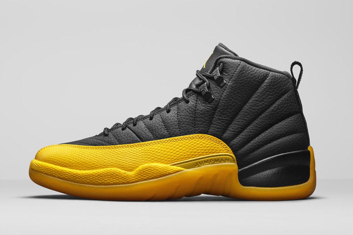 Jordan Brand Fall 2020 sneaker lineup Air Jordan 12 black yellow