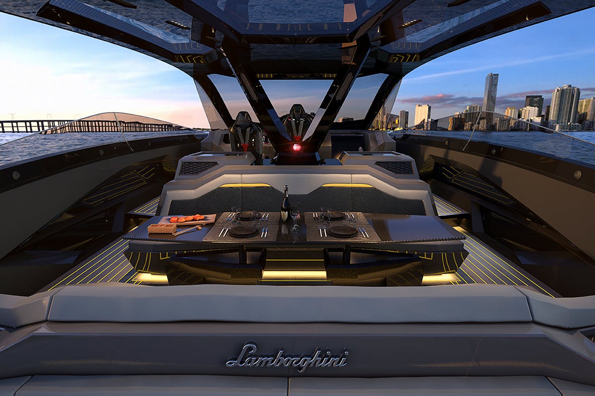 Tecnomar for Lamborghini 63 yacht