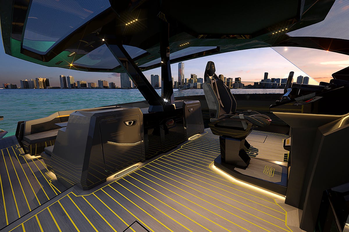 Tecnomar for Lamborghini 63 yacht