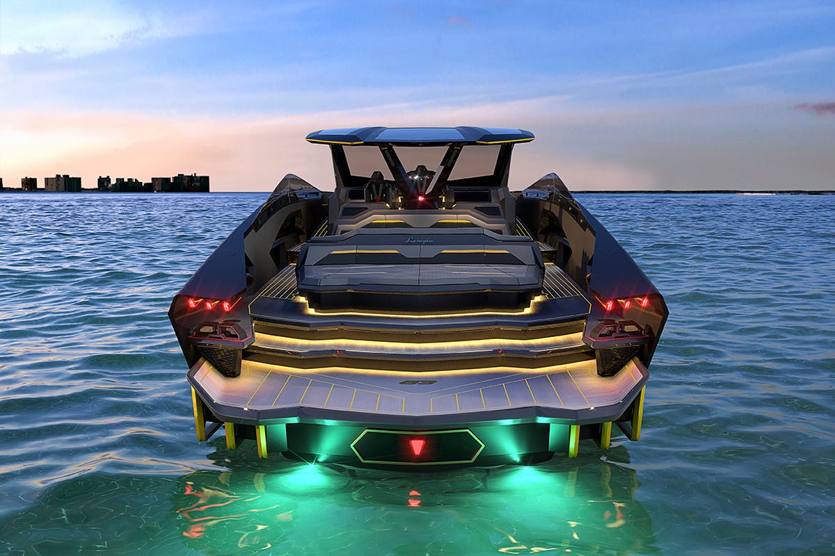 Tecnomar for Lamborghini 63 yacht