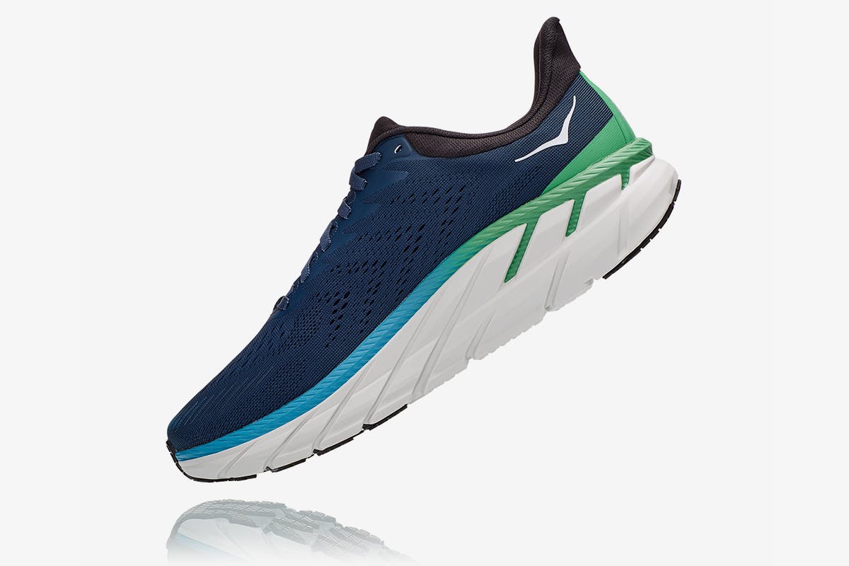 hoka one one clifton 7 product shots