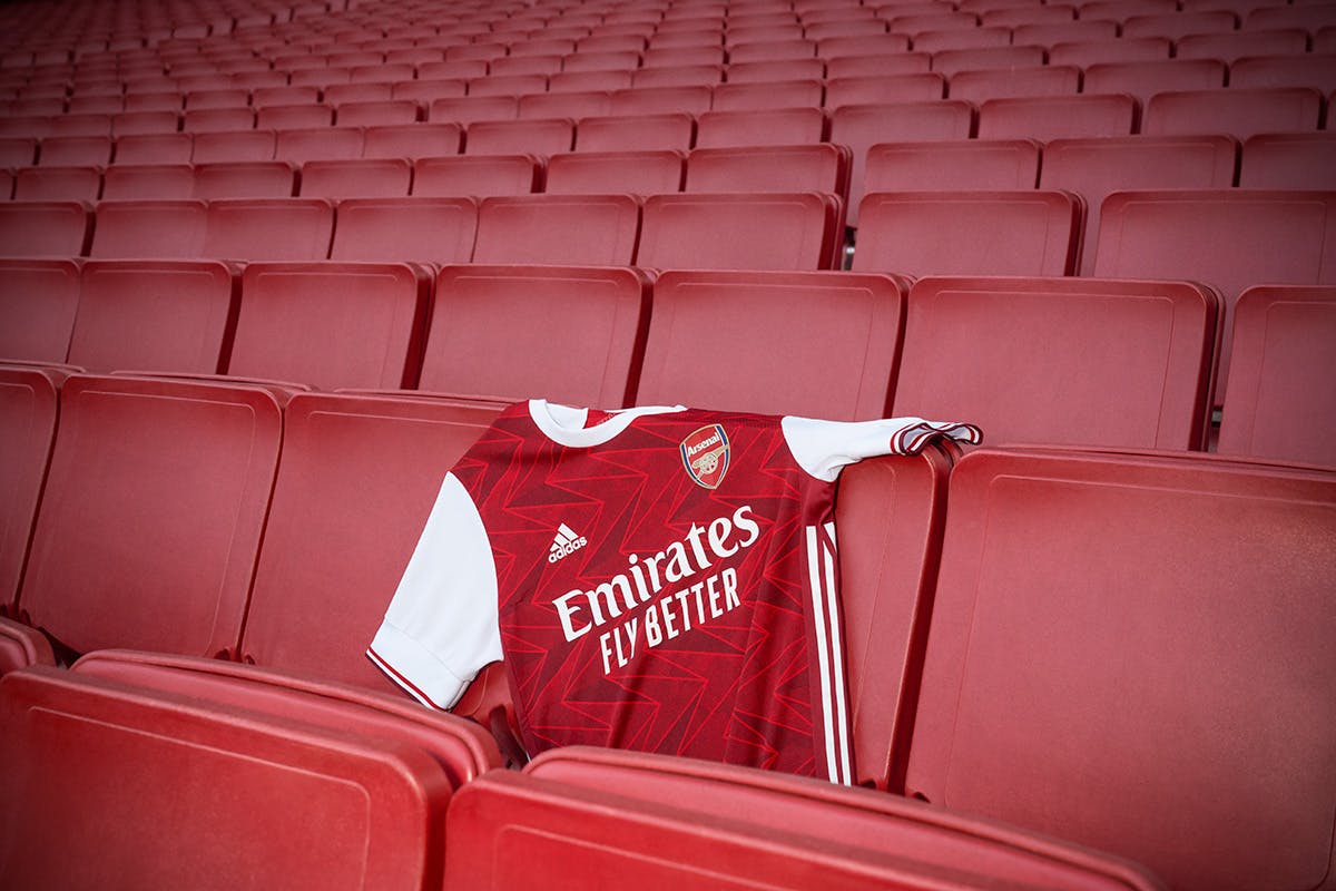 adidas arsenal home jersey for the 2020/21 season