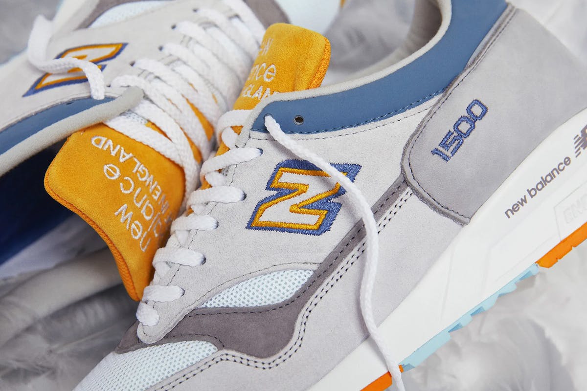 END. x New Balance 1500 grey heron colorway product shot