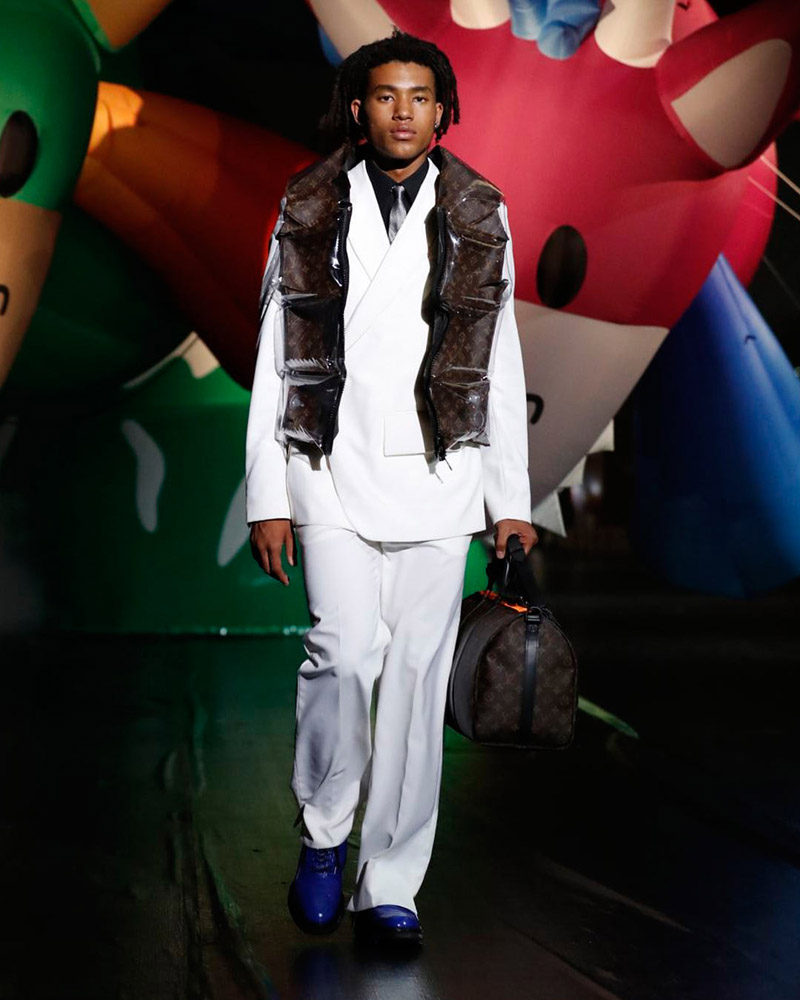 With a Louis Vuitton Bear Virgil Rejects Accusations of Plagiarism