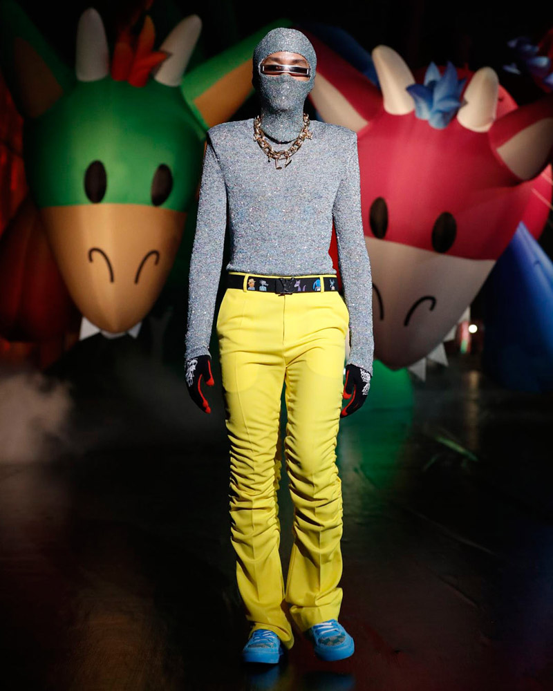 Giant lobster collars and teddy bear badges: Louis Vuitton's new menswear  is offbeat