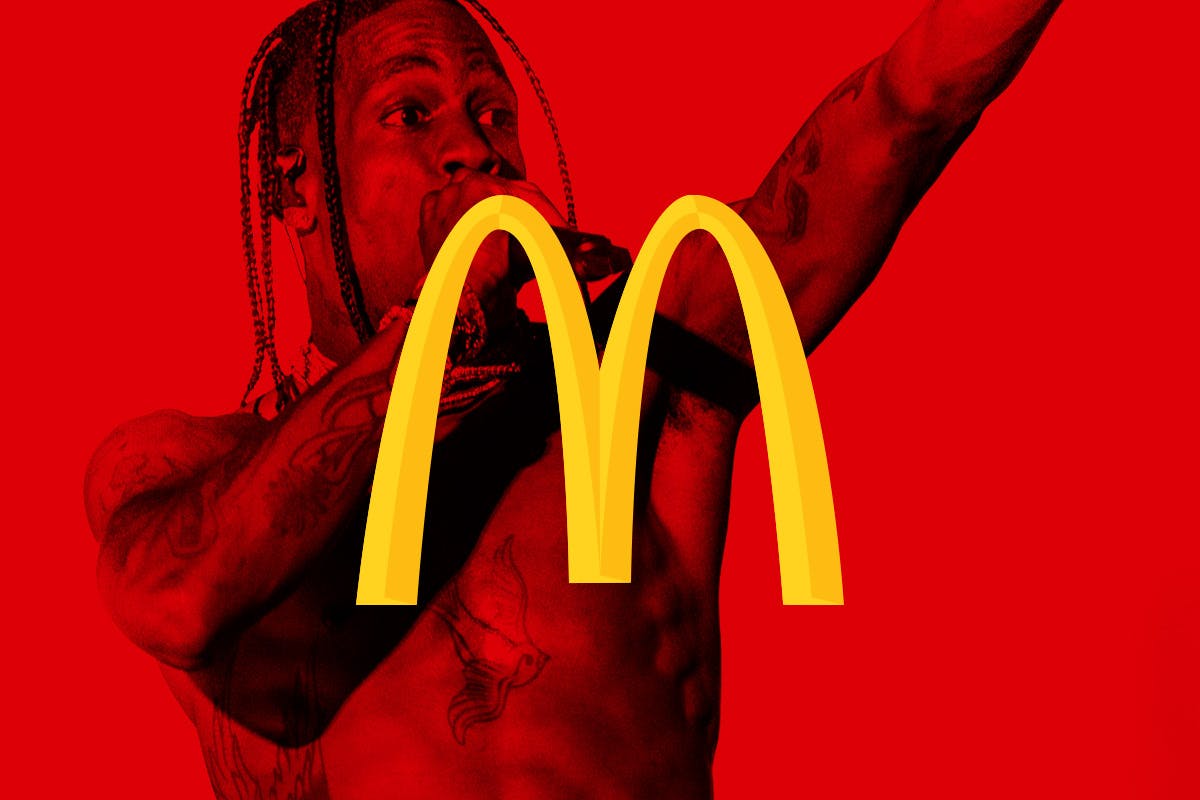 Travis Scott Makes His McDonald's Collab Official