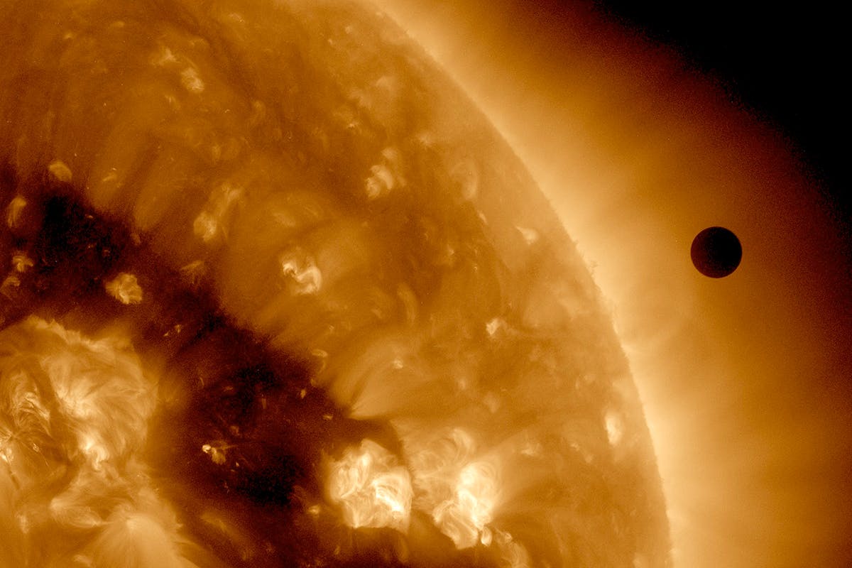 Venus across sun