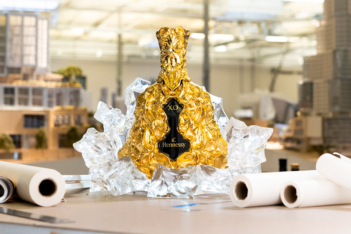 Frank Gehry designs his first perfume bottle for Louis Vuitton