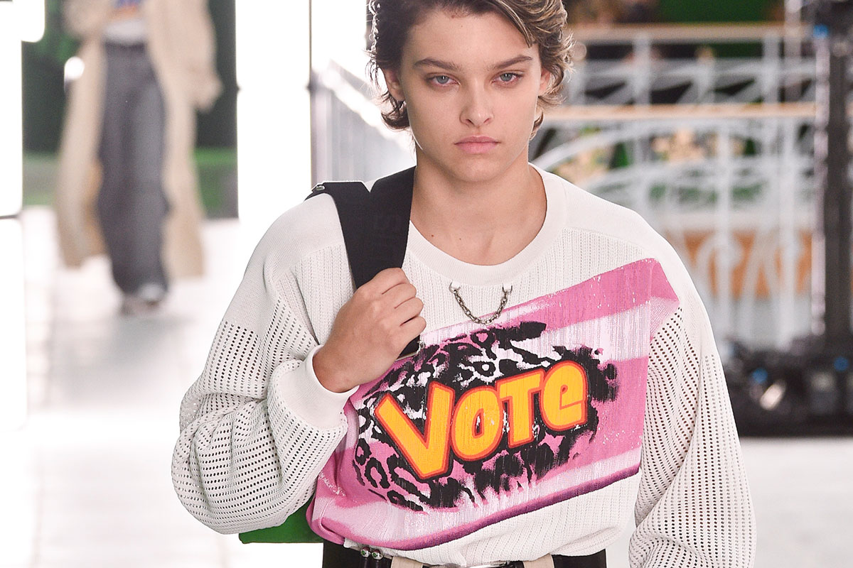 Louis Vuitton's Vote Jumper Was Good, But It Could Do More