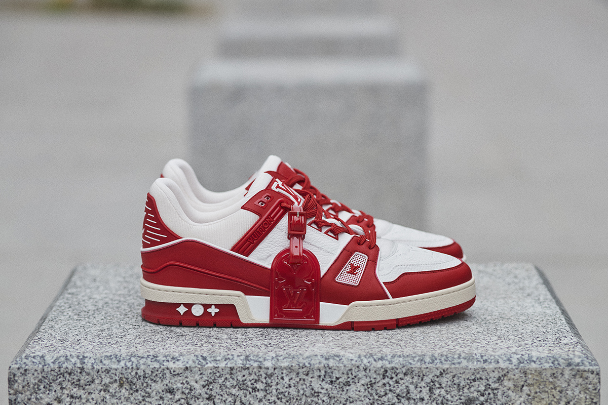 Red L-V Sneakers Preorder