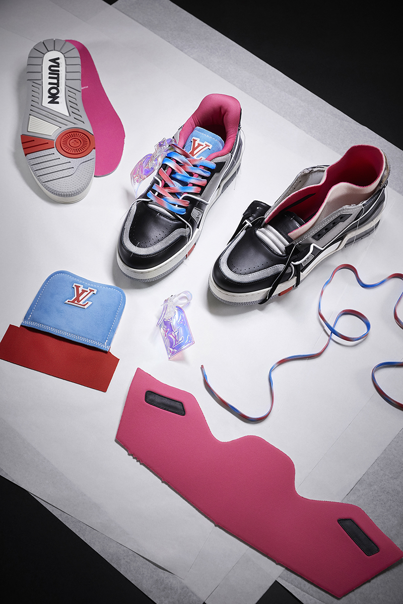 LV Trainer Sneaker Upcycling - Shoes