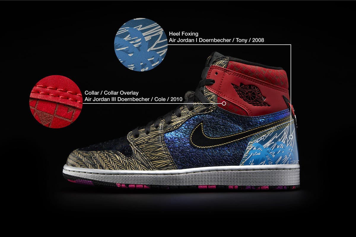 Jordan 1 doernbecher sale