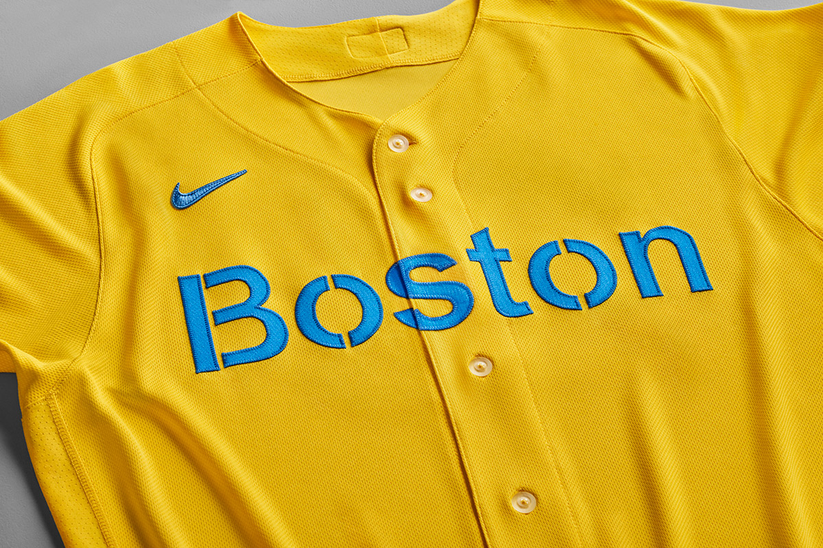 Red Sox Wear Yellow, Nike Launches New MLB City Connect Uniform Series for  2021 – SportsLogos.Net News