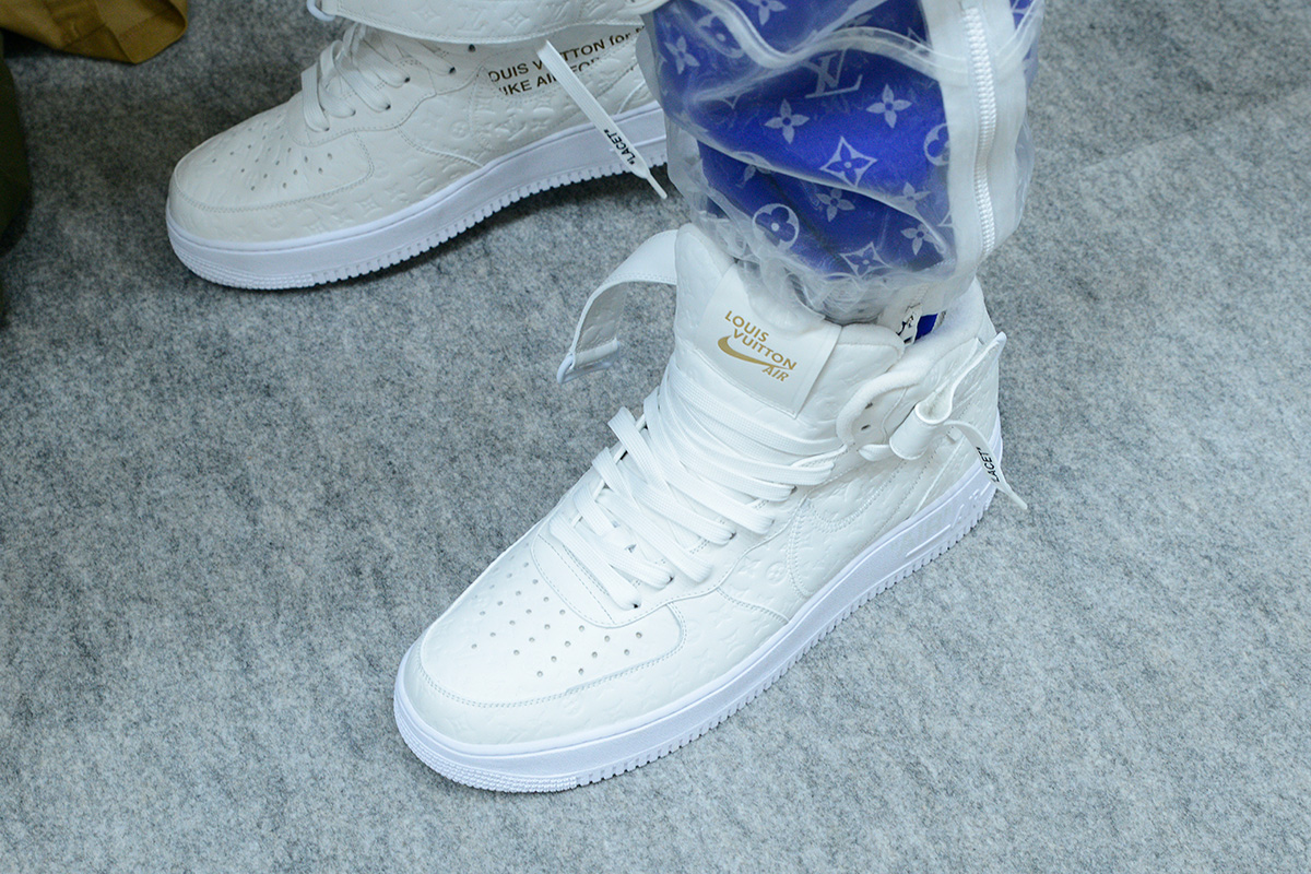 Louis Vuitton, Nike 'Air Force 1' Virgil Abloh Sneakers Release Info – WWD