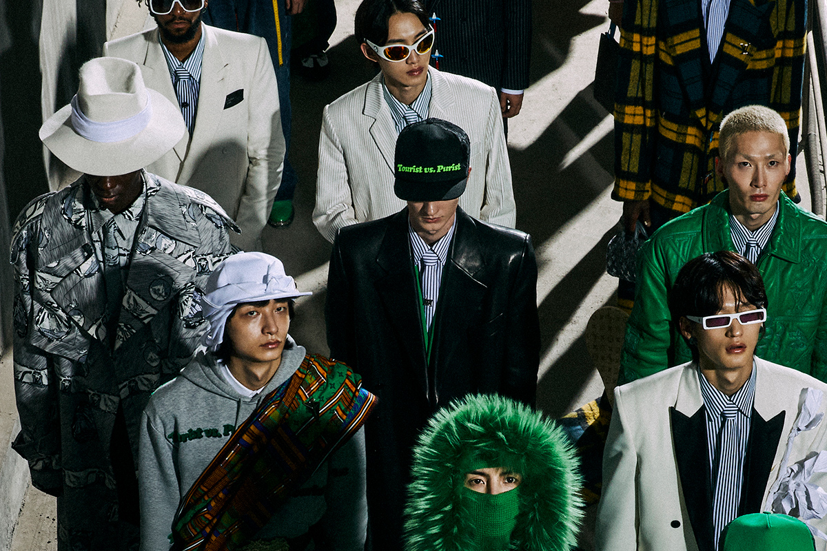 K-Pop Supergroup BTS Link Up With Louis Vuitton for a FW21 Show