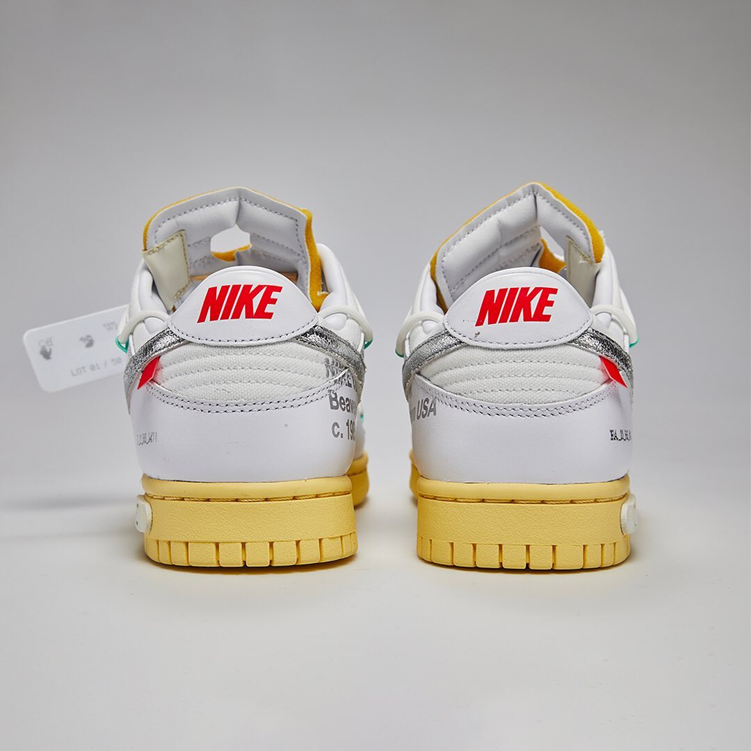 Dunk Low Off-White Lot 19