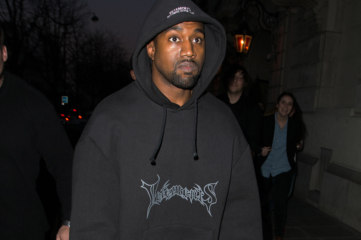 Shop Kanye West Vetements Hoodie