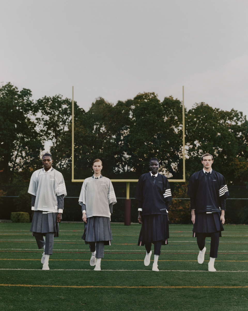 Thom Browne's New Football Drop Redefines Turkey Day Style