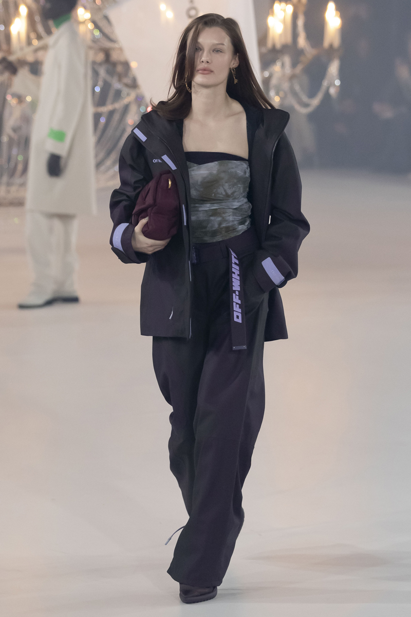 Virgil Abloh Puts a Ladylike Twist on Sport for Off-White Fall