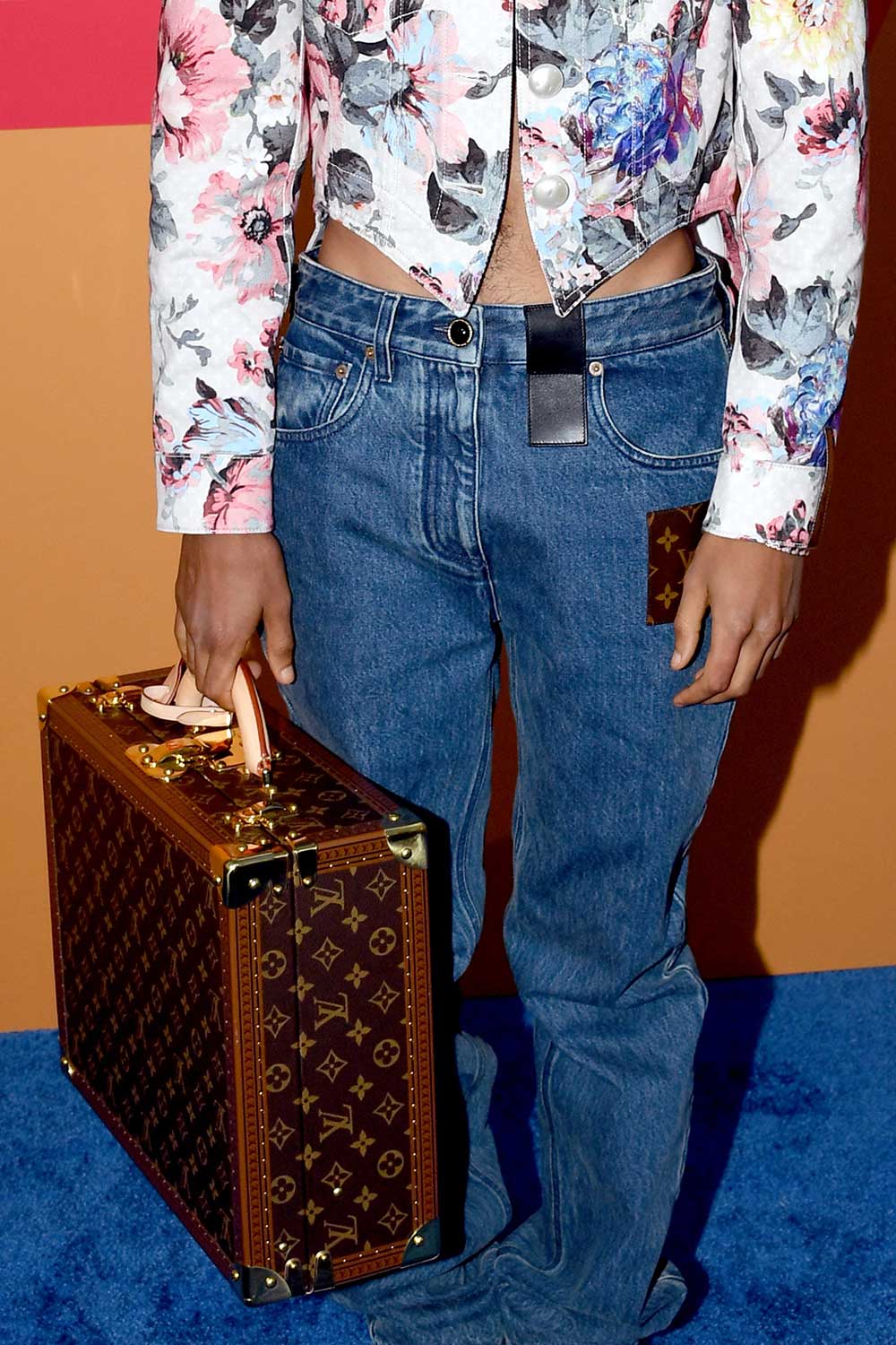 Jaden Smith Wears Louis Vuitton Crop Top, ALD x New Balance 550s