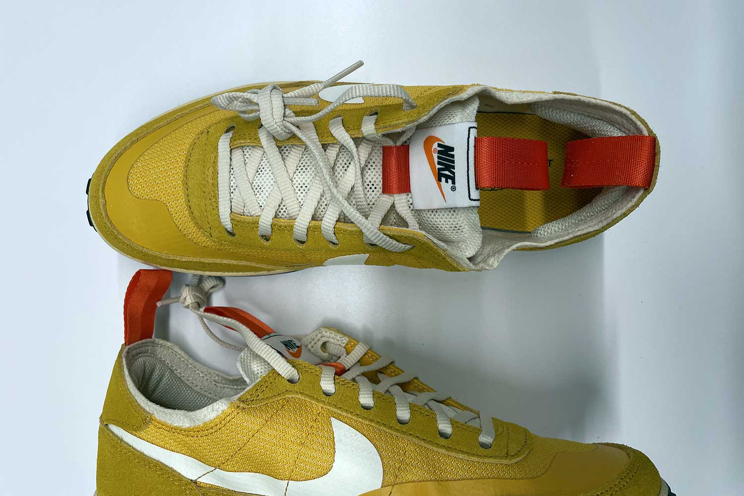 Did I get the WRONG size? TOM SACHS Nikecraft General Purpose Shoe Brown on  feet impressions 