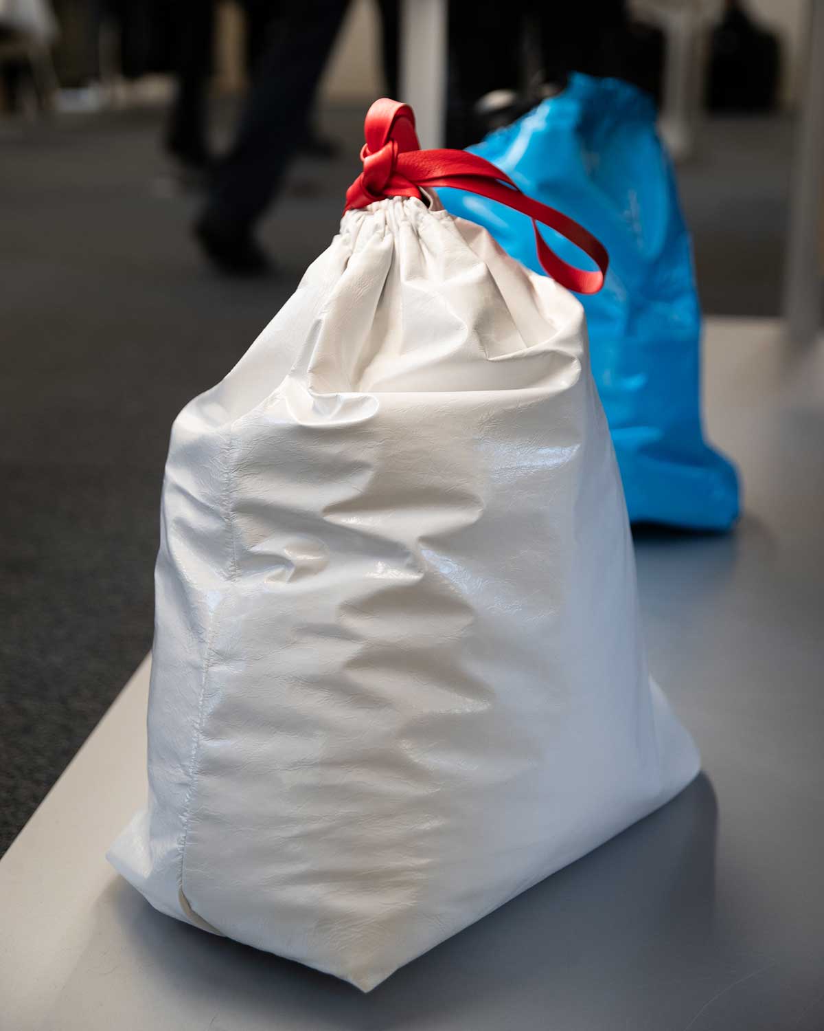 Balenciaga Echoes the Trash Bag With New Crush Bag