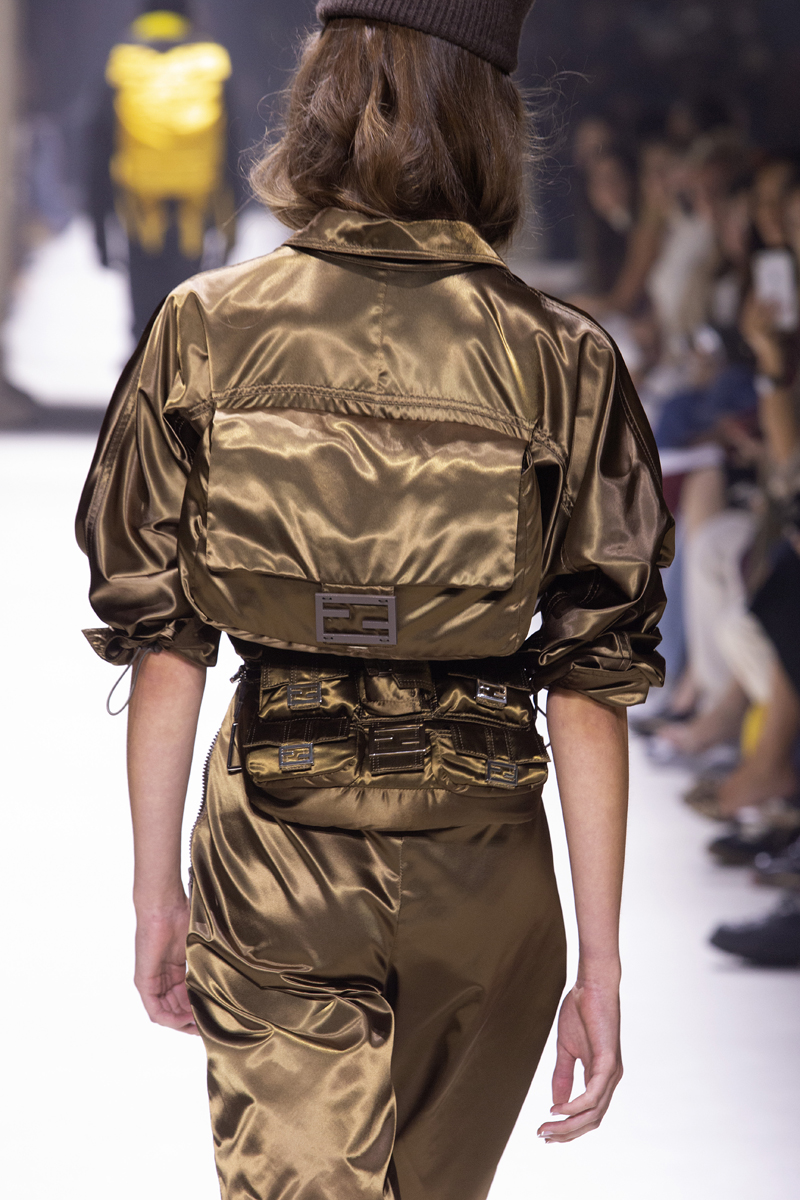 Gigi Hadid's NYC Street Style: Ombré Pantsuit, medium Fendi Western Boots –  Rvce News, medium Fendi Baguette Bag 19cm Silver Ganebet Store