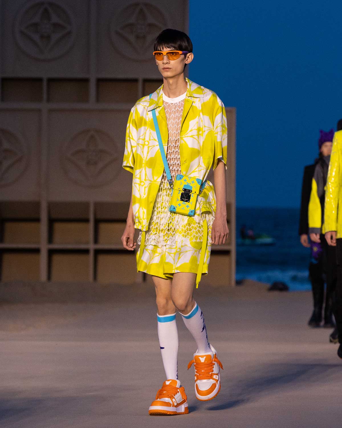 Louis Vuitton Presented Its SS22 Menswear Show With Social