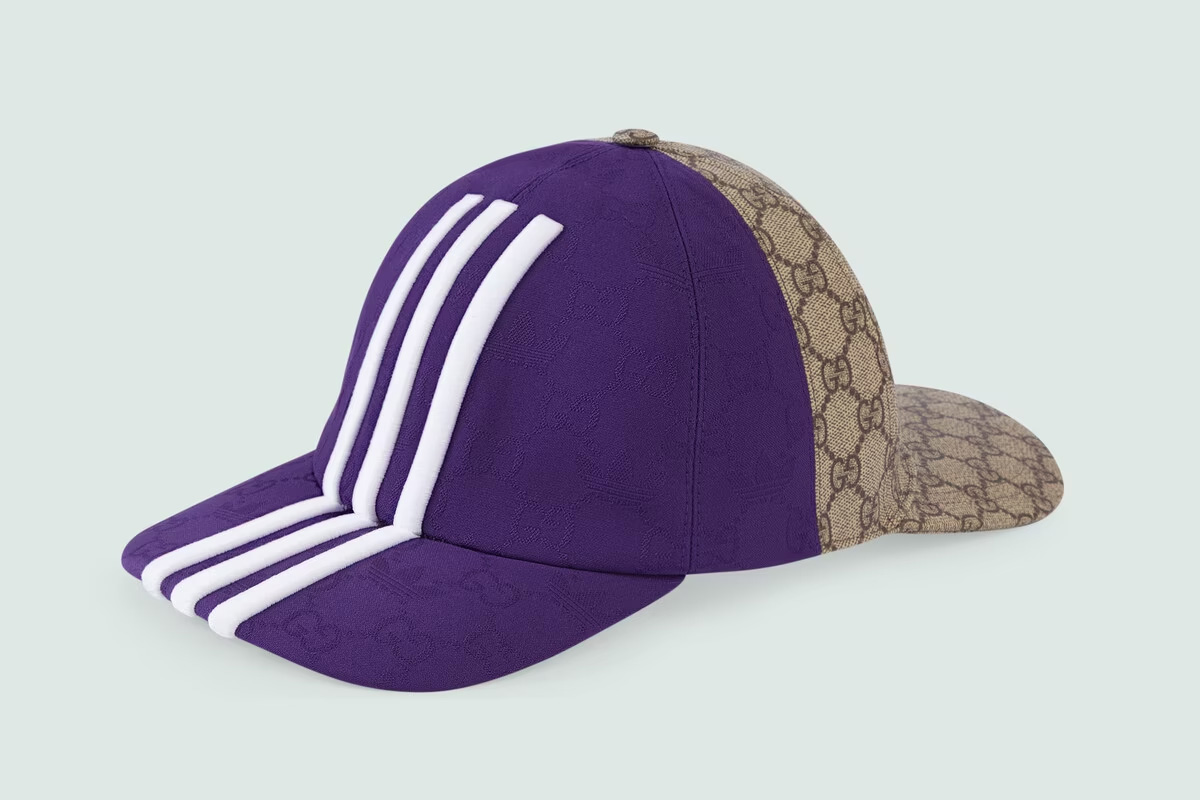 adidas x Gucci Collab Detail Release Double-Brim Hat Date, Price