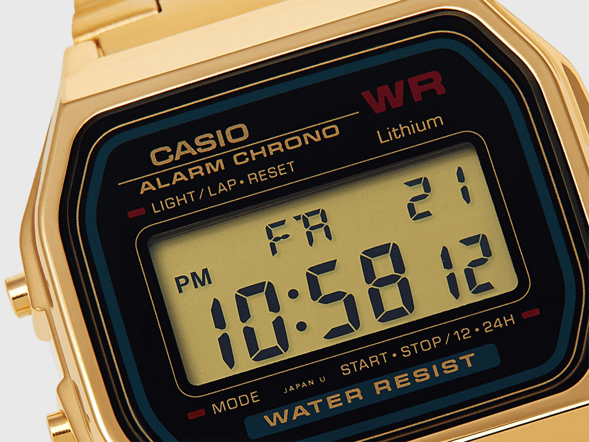 Buy Casio F-91W Metallic Colour Edition Watch With Green Screen Mod three  Watch Options to Choose From Online in India 
