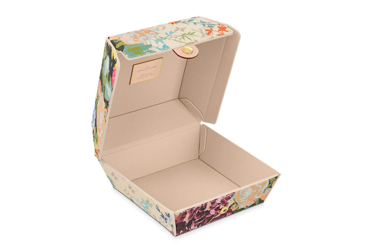 HIGHSNOBIETY on Instagram: @louisvuitton's LV flower burger box comes with  plastic burger colored discs priced at US$2,… in 2023