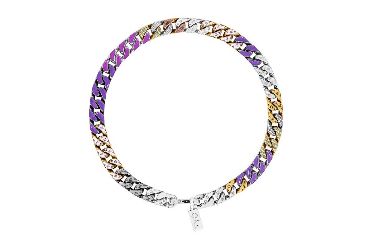 Louis Vuitton, Accessories, Louis Vuitton Multicolor Chainlink Bracelet