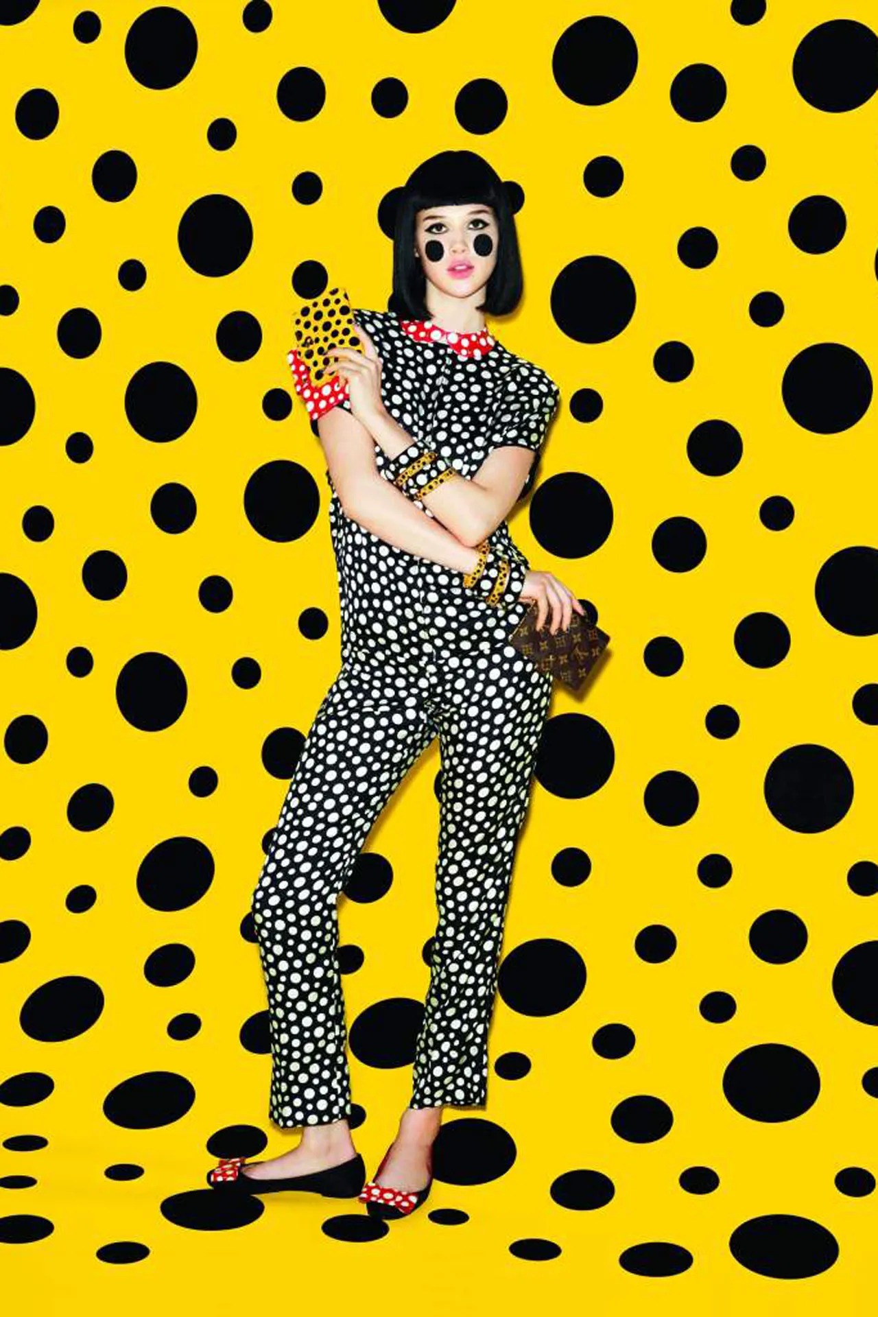 The Louis Vuitton x Yayoi Kusama collection is for the optimist in you