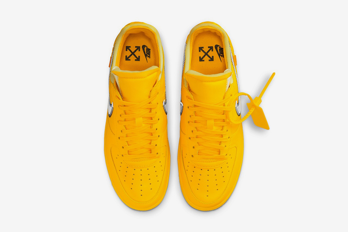LeBron James Flexes Yellow Off-White x Nike Air Force 1 Low
