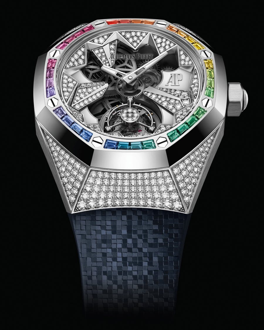 audemars piguet Royal Oak Concept Flying Tourbillon gemstone diamond watch price