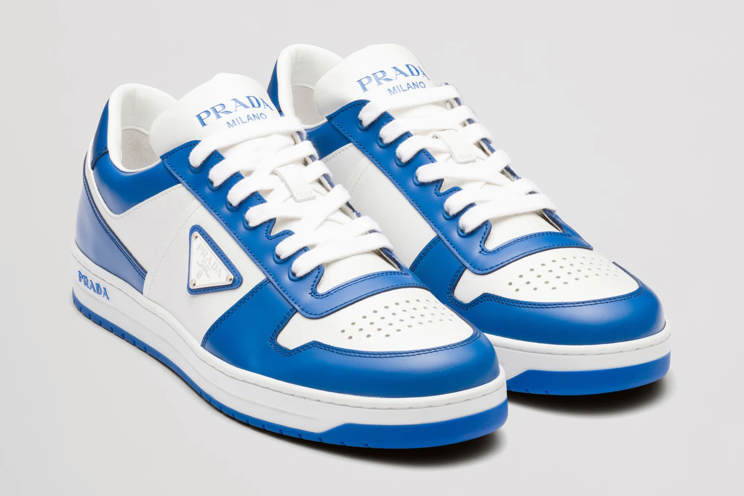 Prada Shoes Milano Women’s Sport White Low Top Vintage Sneakers Size 10 Us
