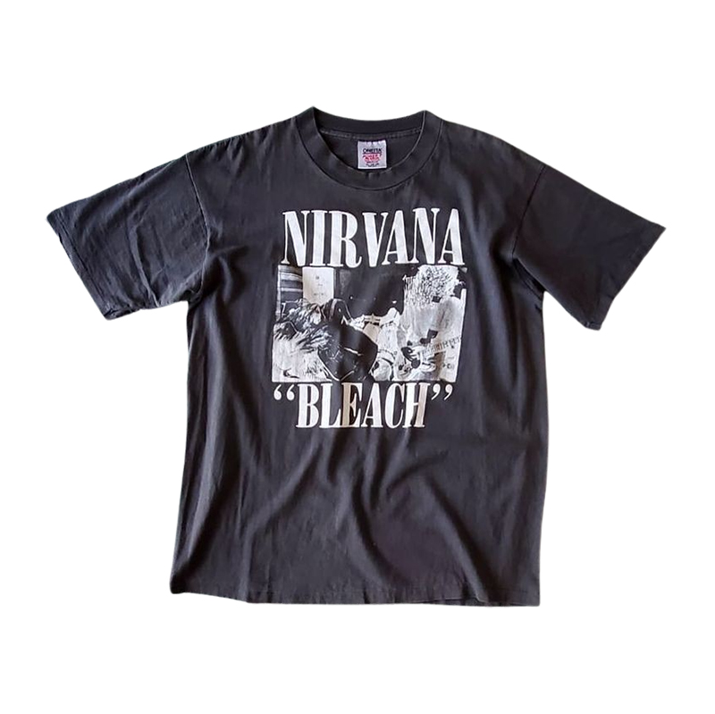 Nirvana-Bleach T- Shirt - Nirvana Merchandise Shirt - Gift Funny Coolest  Shirt - GiftFunny