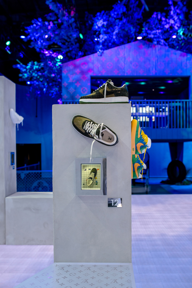 Last chance to catch the Louis Vuitton and Nike “Air Force 1” by Virgil  Abloh Exhibition