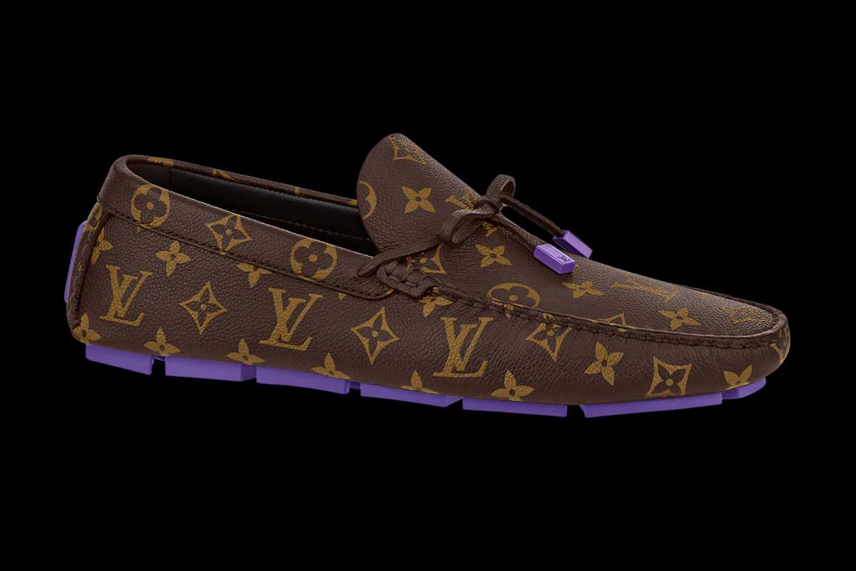 Virgil Abloh designed these driving moccasin loafers for Louis Vuitton