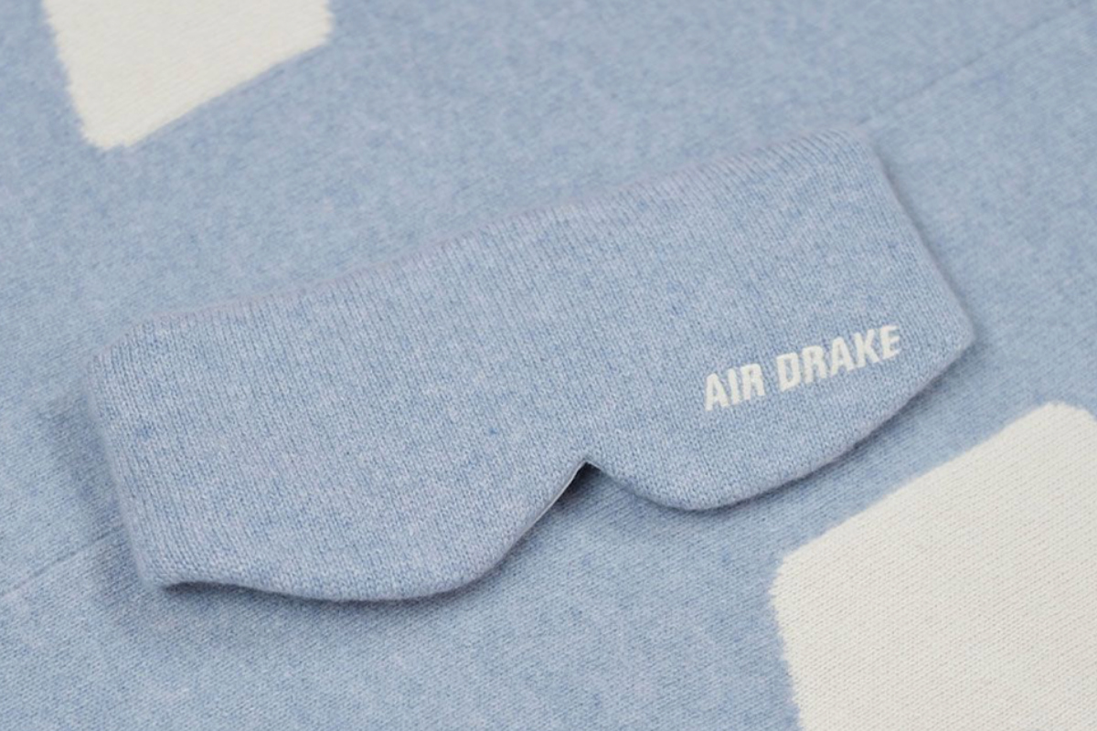 Drake x Virgil Abloh Custom Cloud Print Airplane