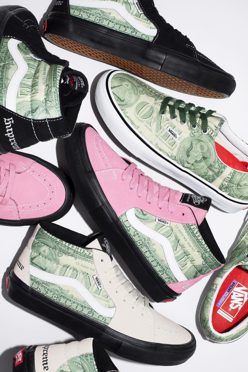 Supreme: Supreme x Vans Dollar Bill sneaker pack: Where to get, release  date, price, and more details explored