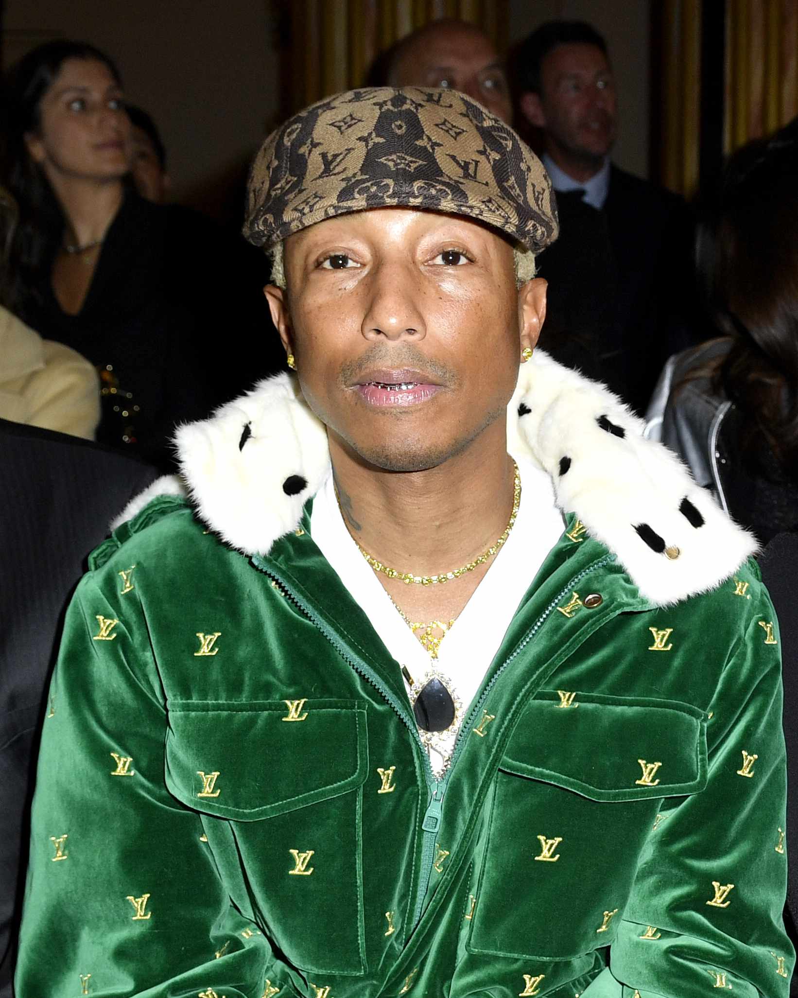 Pharrell is Pharrell-ing It Right Now at Paris Fashion Week