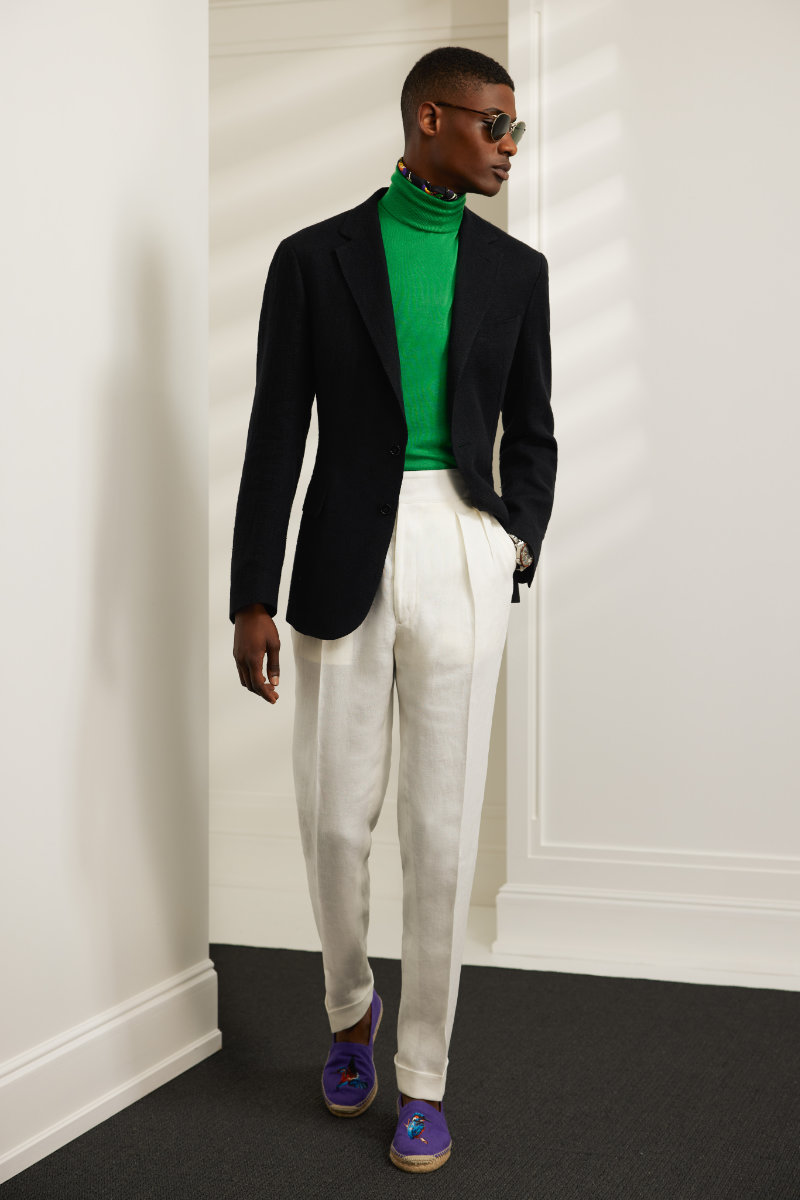 Ralph Lauren's Purple Label SS24 Is All About Ease