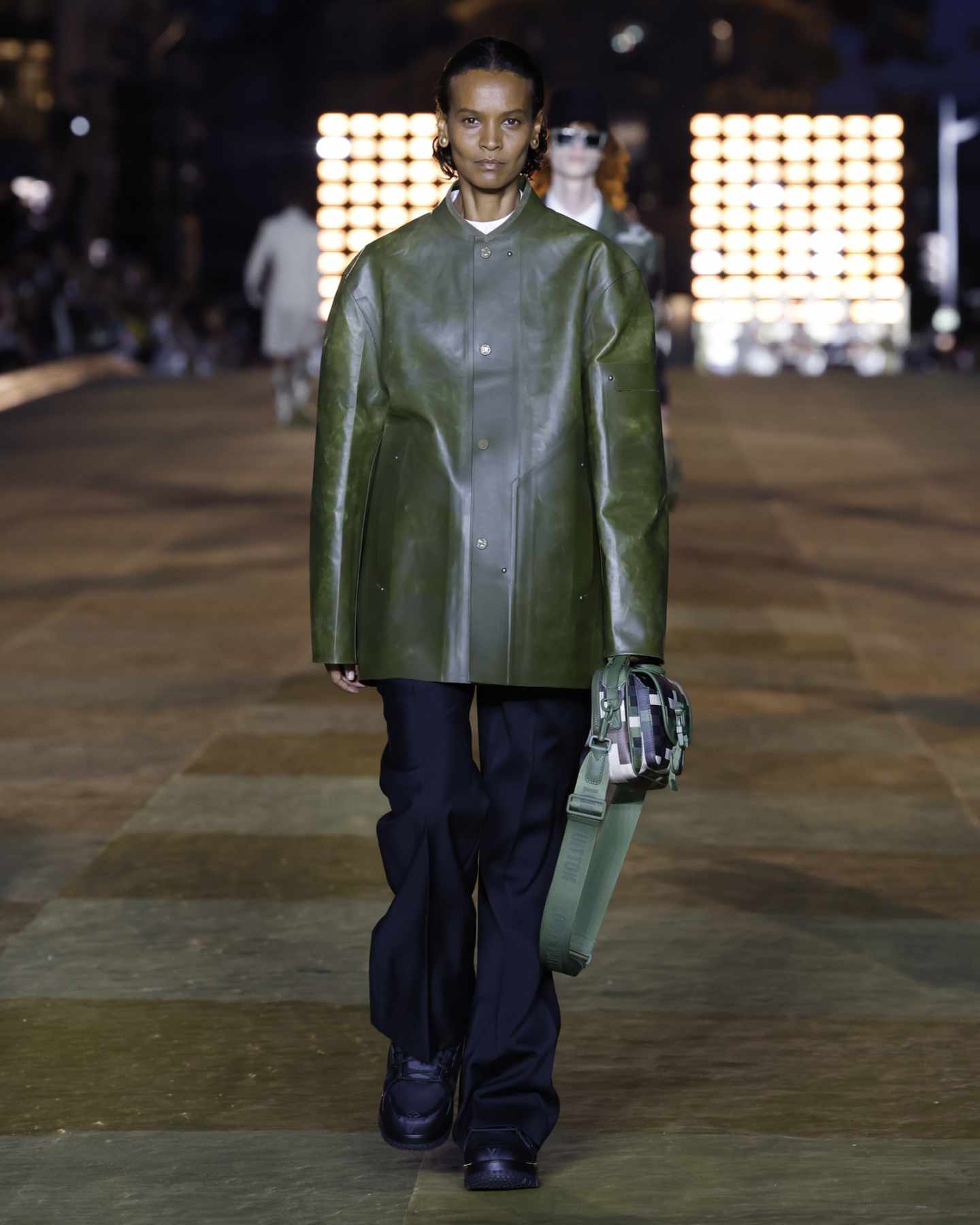 Louis Vuitton Men's L Virgil Abloh Nigo LV Made Intarsia Knit