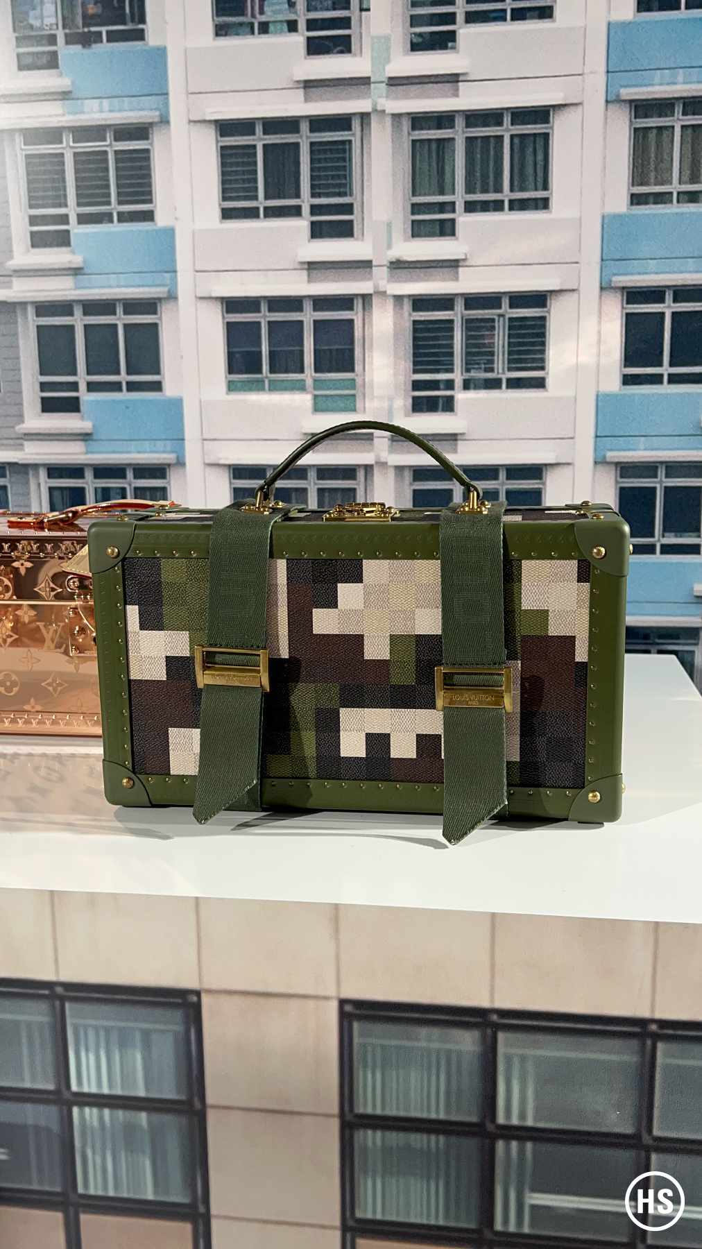 The Millionaire bag from Pharrell's debut LV Collection is entirely made  of crocodile skin, pure gold hardware and a diamond encrusted…